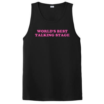 WorldS Best Talking Stage Apparel PosiCharge Competitor Tank