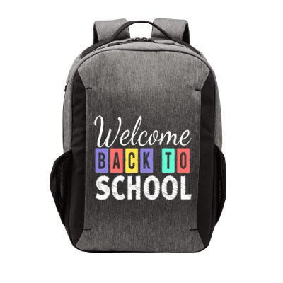 Welcome Back To School First Day of School Teachers Vector Backpack