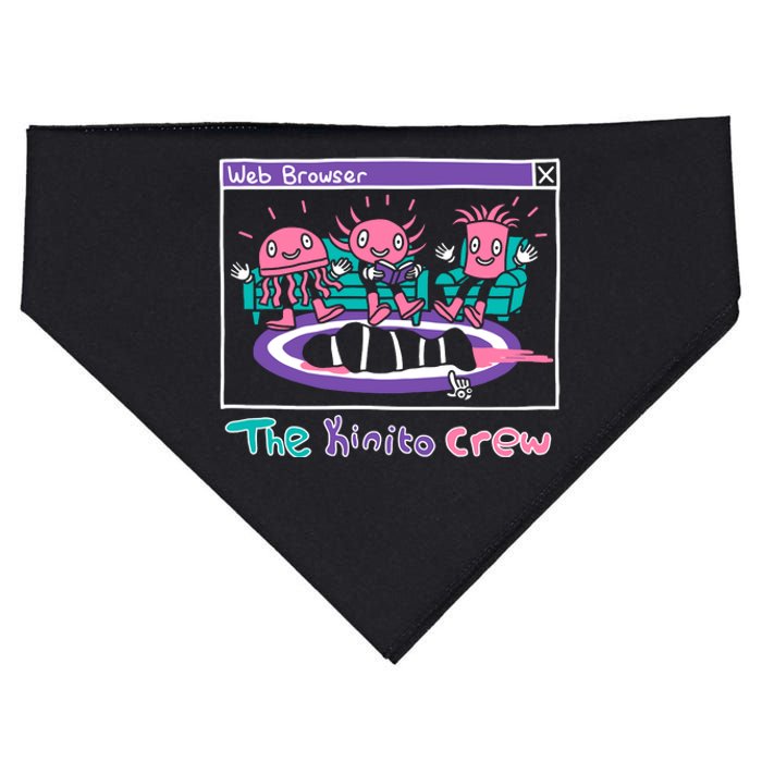 Web Browser The Kinito Crew USA-Made Doggie Bandana