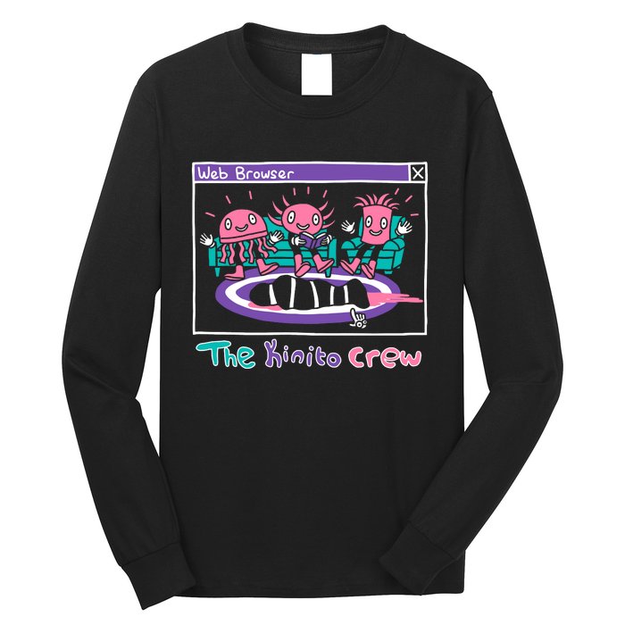 Web Browser The Kinito Crew Long Sleeve Shirt