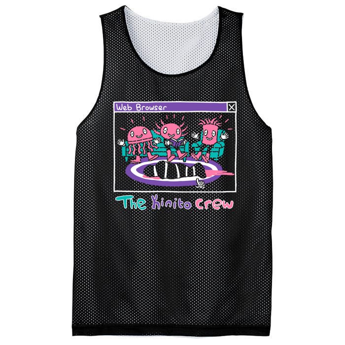 Web Browser The Kinito Crew Mesh Reversible Basketball Jersey Tank