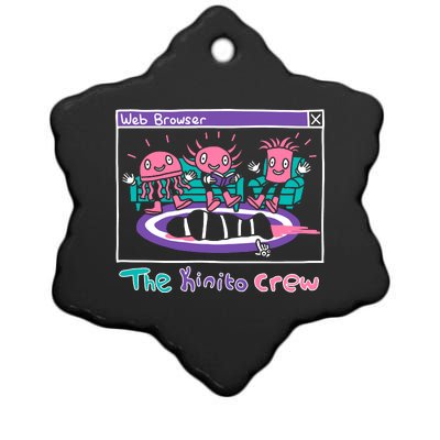 Web Browser The Kinito Crew Ceramic Star Ornament