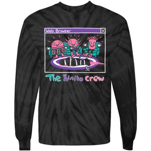 Web Browser The Kinito Crew Tie-Dye Long Sleeve Shirt