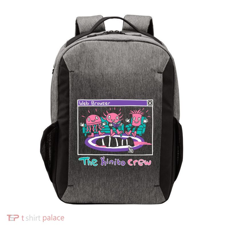 Web Browser The Kinito Crew Vector Backpack