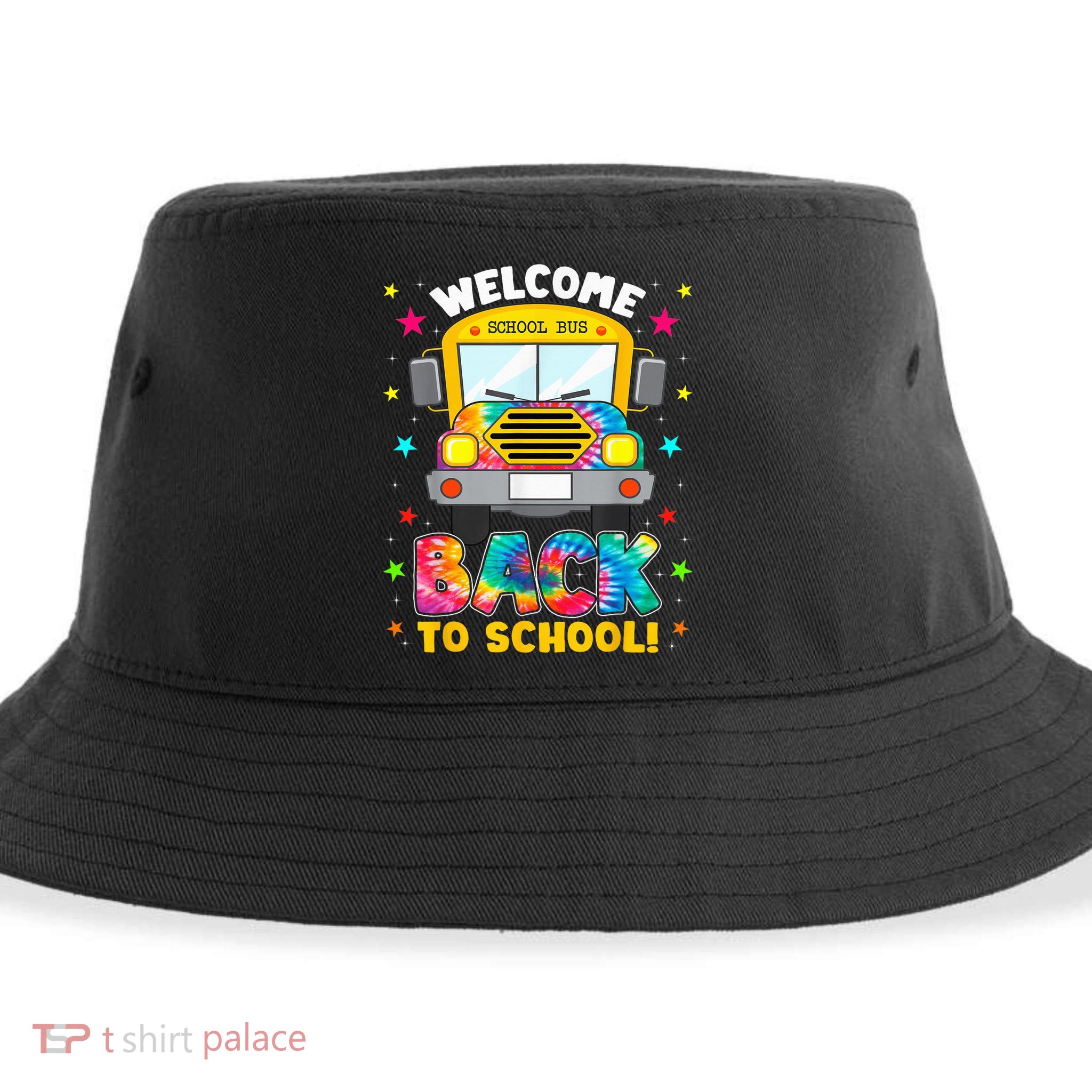 Welcome Back To School Funny Outfit School Bus Driver Sustainable Bucket Hat