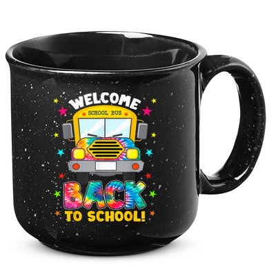Welcome Back To School Funny Outfit School Bus Driver 15oz Campfire Ceramic Mug