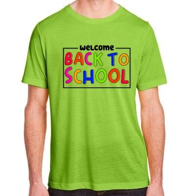 Welcome Back To School Adult ChromaSoft Performance T-Shirt