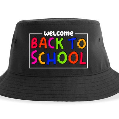 Welcome Back To School Sustainable Bucket Hat
