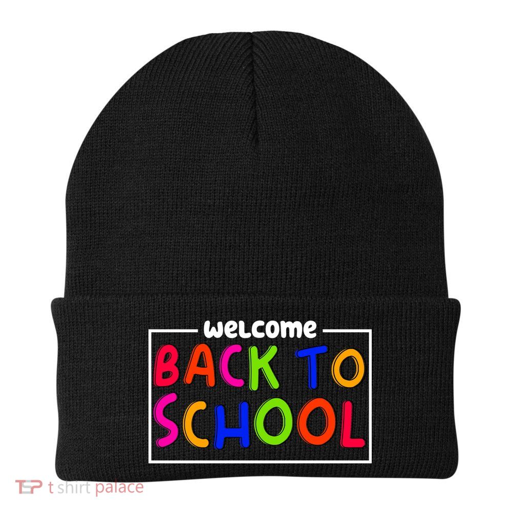 Welcome Back To School Beanie