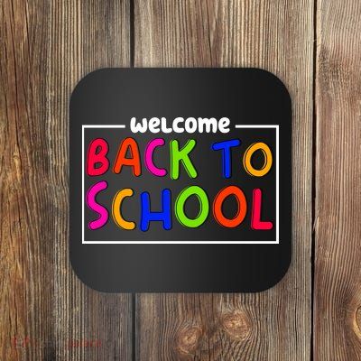 Welcome Back To School Coaster