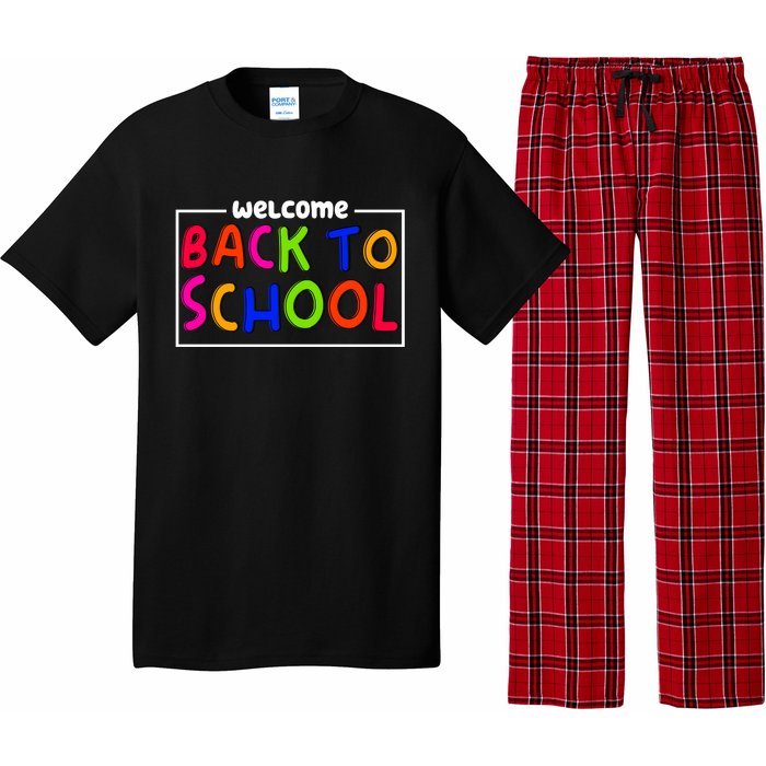 Welcome Back To School Pajama Set