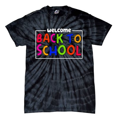 Welcome Back To School Tie-Dye T-Shirt