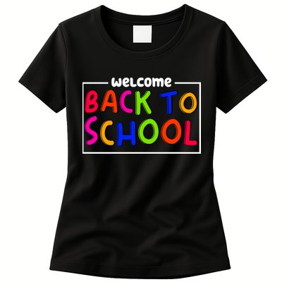 Welcome Back To School Womens T-Shirt