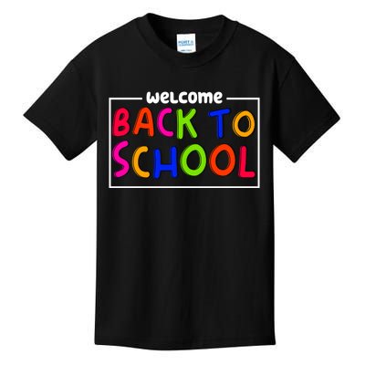 Welcome Back To School Kids T-Shirt