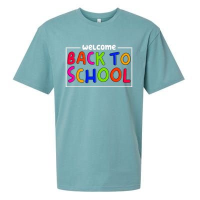 Welcome Back To School Sueded Cloud Jersey T-Shirt