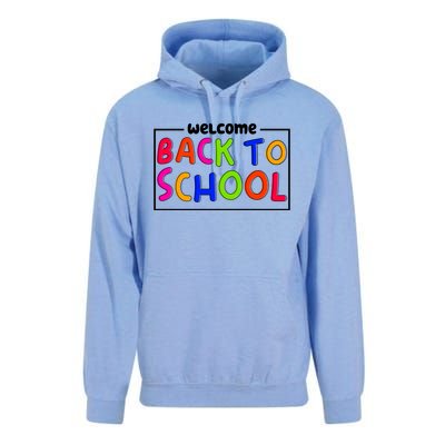 Welcome Back To School Unisex Surf Hoodie