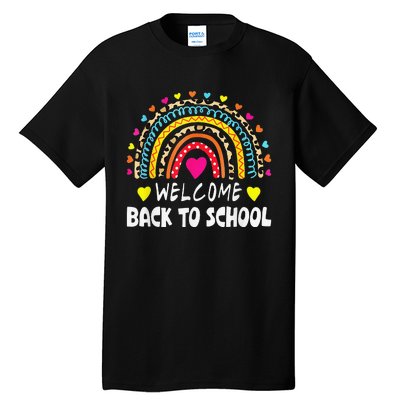 Welcome Back To School First Day of School Teachers Students Tall T-Shirt