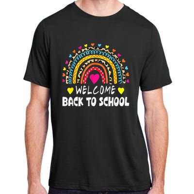 Welcome Back To School First Day of School Teachers Students Adult ChromaSoft Performance T-Shirt