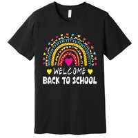 Welcome Back To School First Day of School Teachers Students Premium T-Shirt