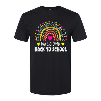 Welcome Back To School First Day of School Teachers Students Softstyle CVC T-Shirt