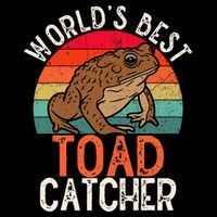 Worlds Best Toad Catcher Funny Amphibian Toad Long Sleeve Shirt