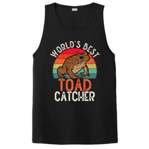 Worlds Best Toad Catcher Funny Amphibian Toad PosiCharge Competitor Tank