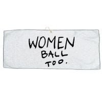 Women Ball Too Large Microfiber Waffle Golf Towel