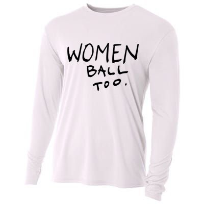 Women Ball Too Cooling Performance Long Sleeve Crew