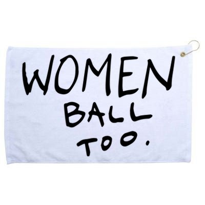 Women Ball Too Grommeted Golf Towel