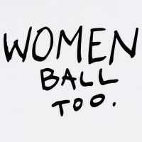 Women Ball Too Kids Hoodie