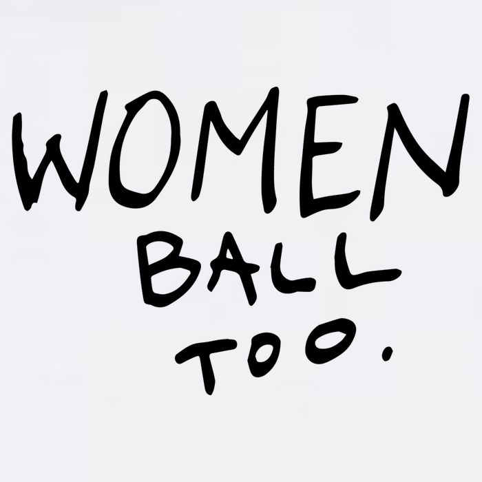 Women Ball Too Kids Hoodie