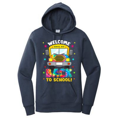 Welcome Back To School Funny Outfit School Bus Driver Women's Pullover Hoodie