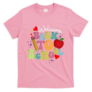 Welcome Back To School Happy First Day Of School Teachers T-Shirt