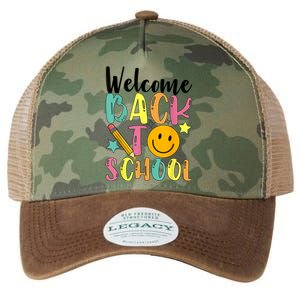 Welcome Back To School First Day Of School Teachers Legacy Tie Dye Trucker Hat