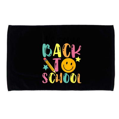 Welcome Back To School First Day Of School Teachers Microfiber Hand Towel