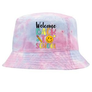 Welcome Back To School First Day Of School Teachers Tie-Dyed Bucket Hat