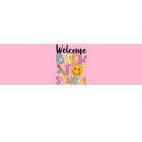 Welcome Back To School First Day Of School Teachers Bumper Sticker