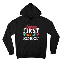 Welcome Back To School First Day Of School Teachers Kids Hoodie