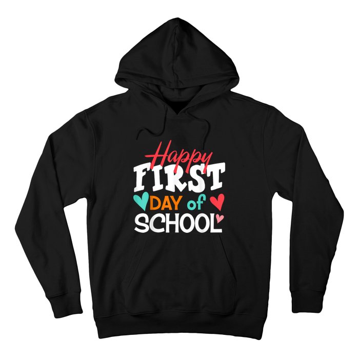 Welcome Back To School First Day Of School Teachers Kids Hoodie