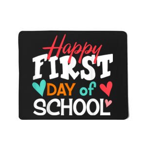 Welcome Back To School First Day Of School Teachers Kids Mousepad