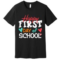 Welcome Back To School First Day Of School Teachers Kids Premium T-Shirt