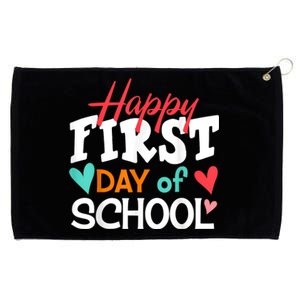 Welcome Back To School First Day Of School Teachers Kids Grommeted Golf Towel