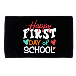 Welcome Back To School First Day Of School Teachers Kids Microfiber Hand Towel