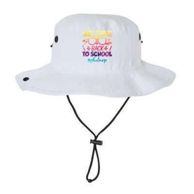 Welcome Back To School Nurse 1st Day Of School Nurse Tie Dye Great Gift Legacy Cool Fit Booney Bucket Hat