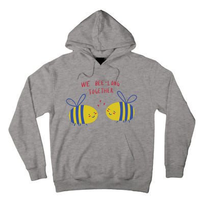 We Belong Together Cute Bee Tall Hoodie