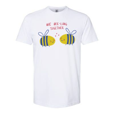 We Belong Together Cute Bee Softstyle CVC T-Shirt