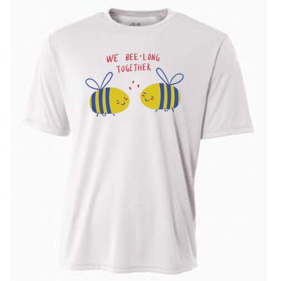 We Belong Together Cute Bee Cooling Performance Crew T-Shirt