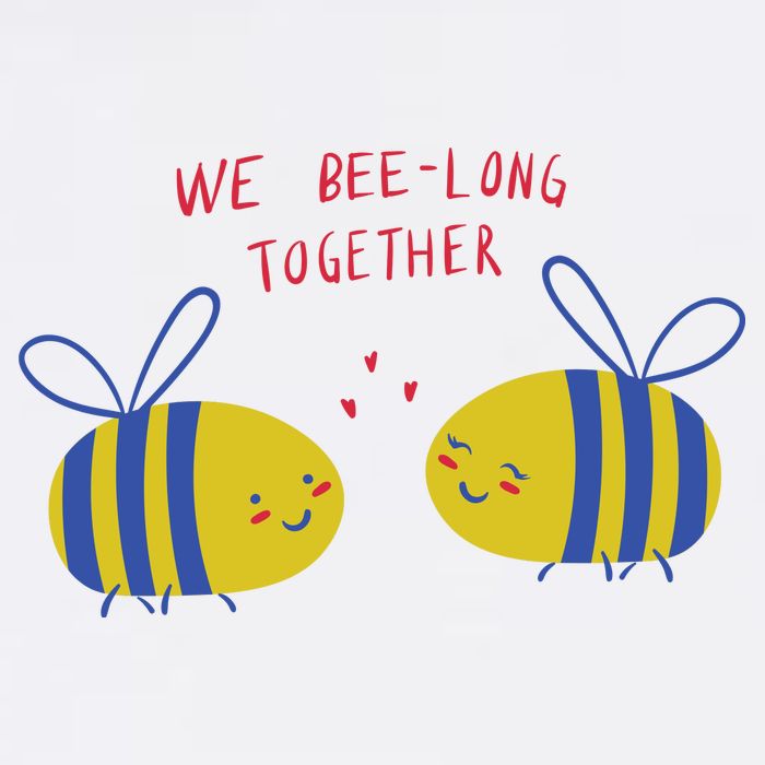 We Belong Together Cute Bee Sweatshirt