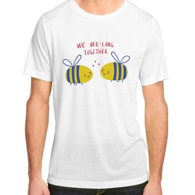 We Belong Together Cute Bee Adult ChromaSoft Performance T-Shirt