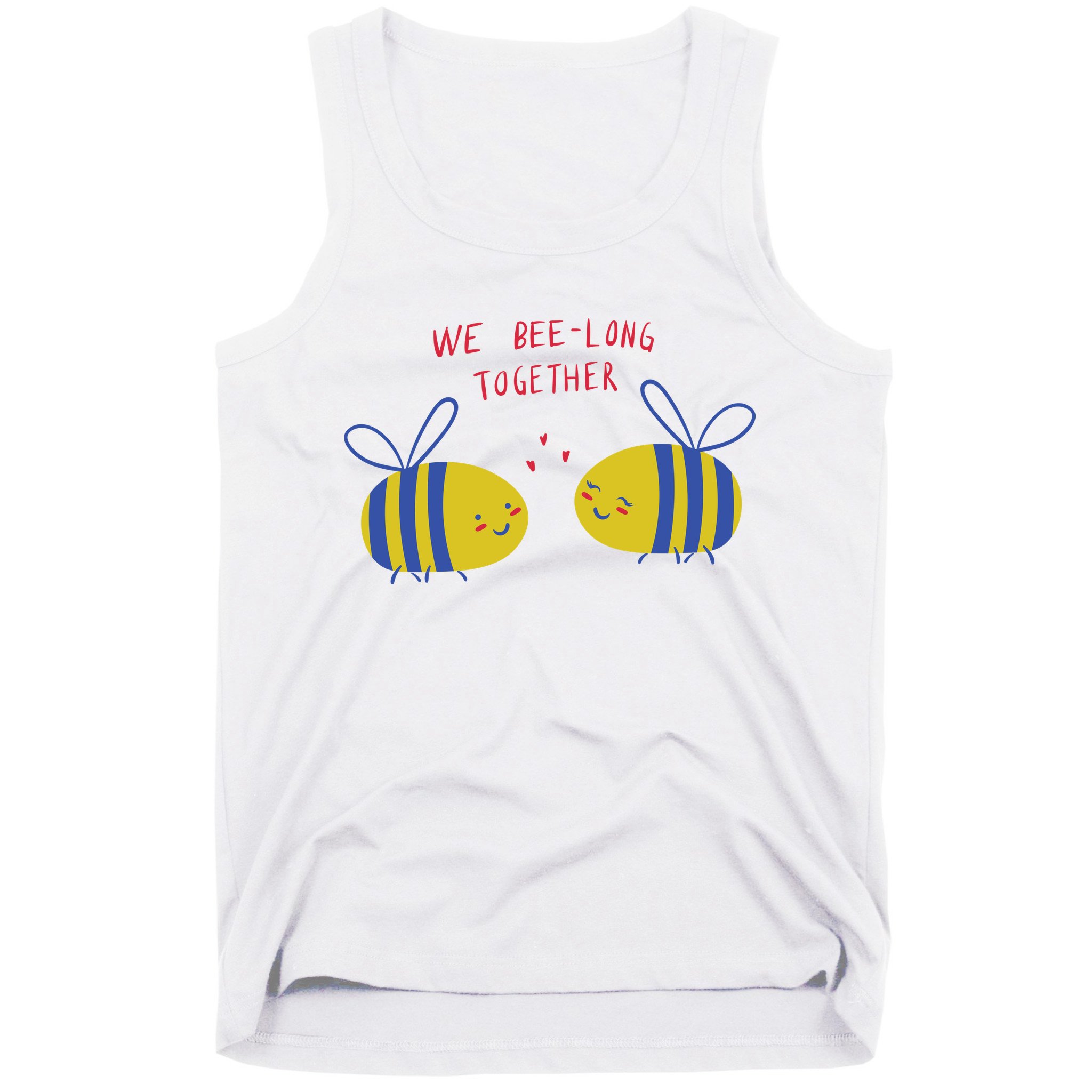 We Belong Together Cute Bee Tank Top
